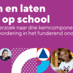 Lezen en laten lezen op school